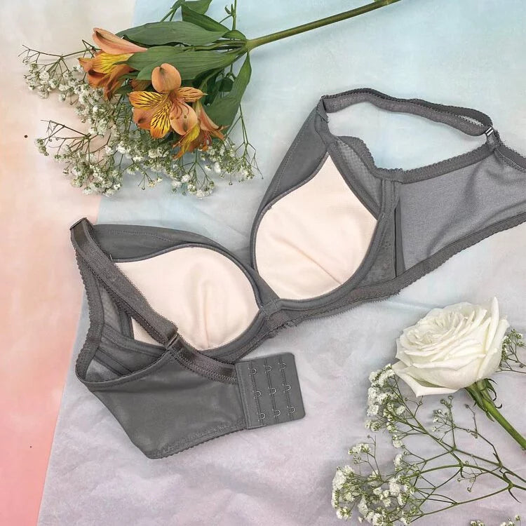 2601 - 深V集中 蕾絲性感內衣 Push Up Bra