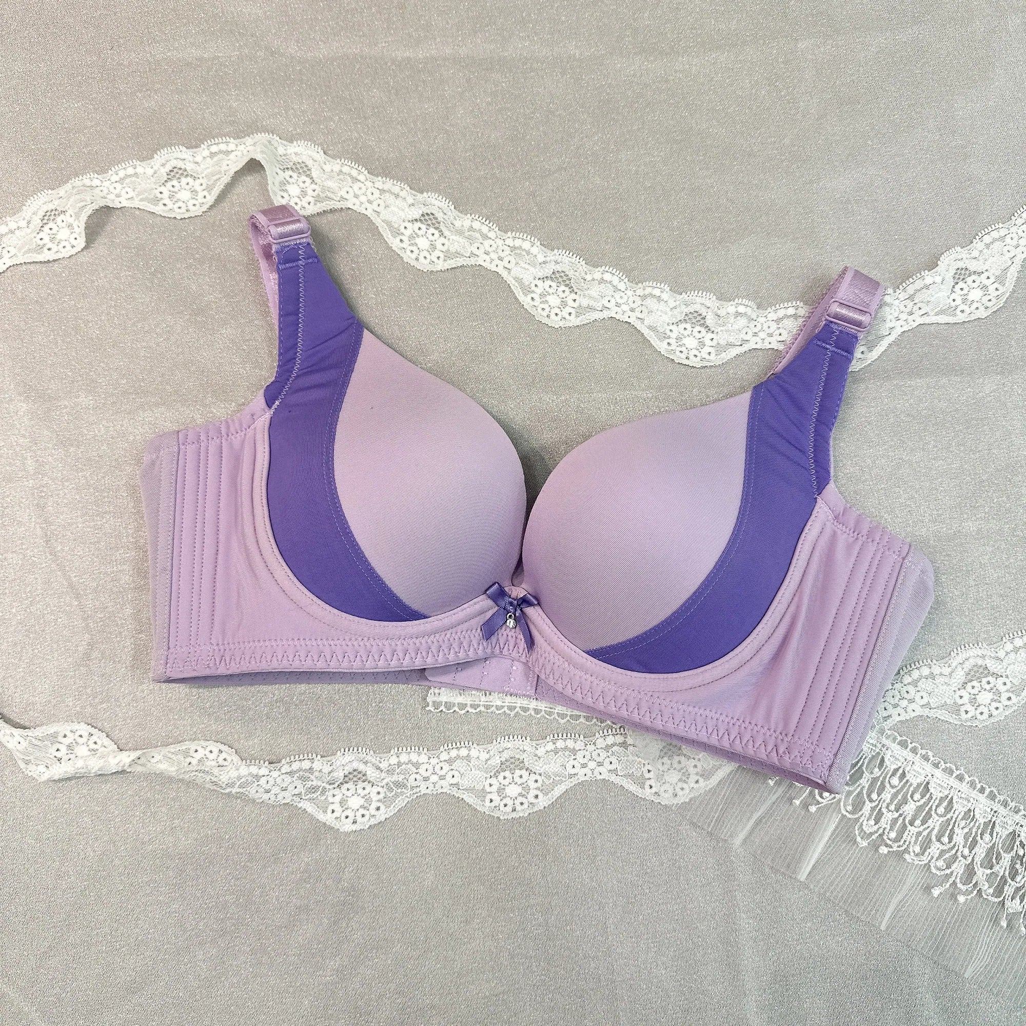 R8623 - 拼色柔美內衣