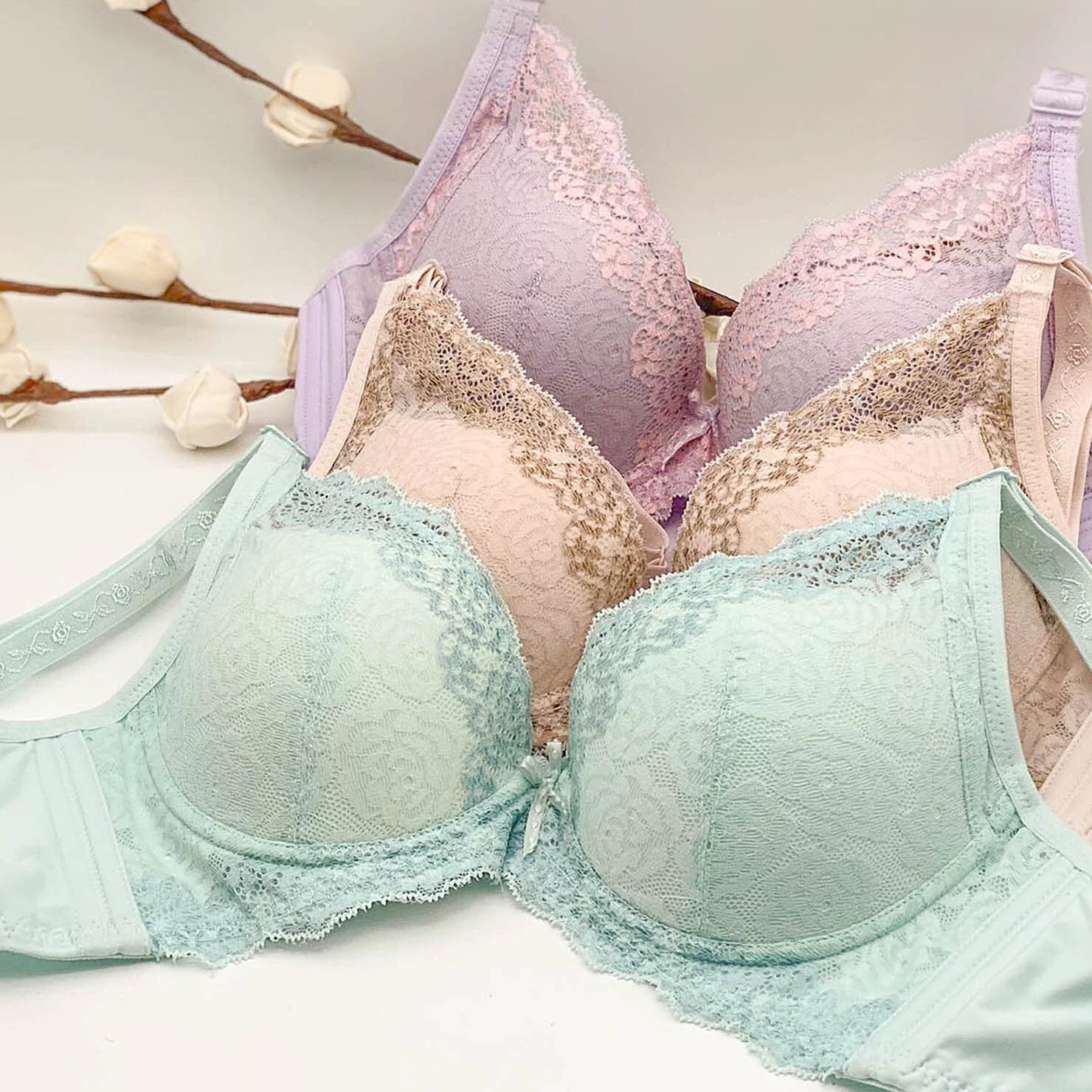 6635 - 糖果色糸 夏日舒適機能內衣