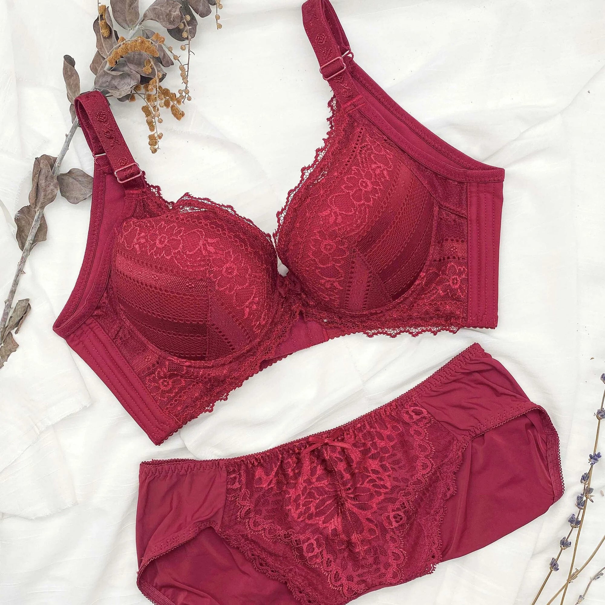 AF7832S - 軟鋼圈 高包覆 美胸內衣 Push Up Bra (套裝)