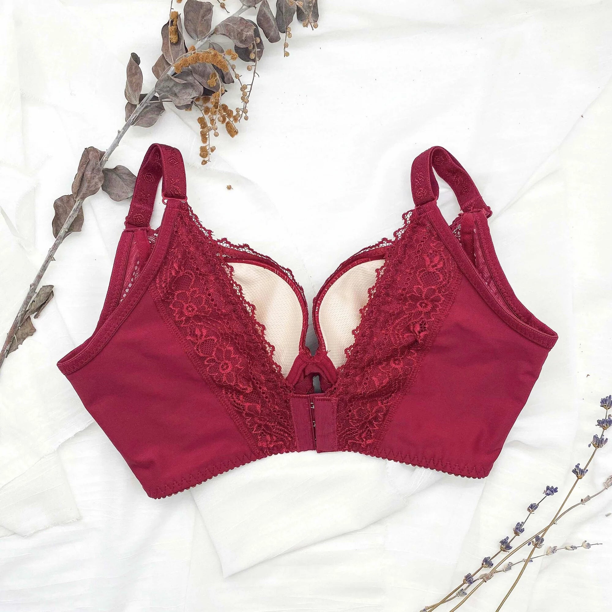 AF7832S - 軟鋼圈 高包覆 美胸內衣 Push Up Bra (套裝)