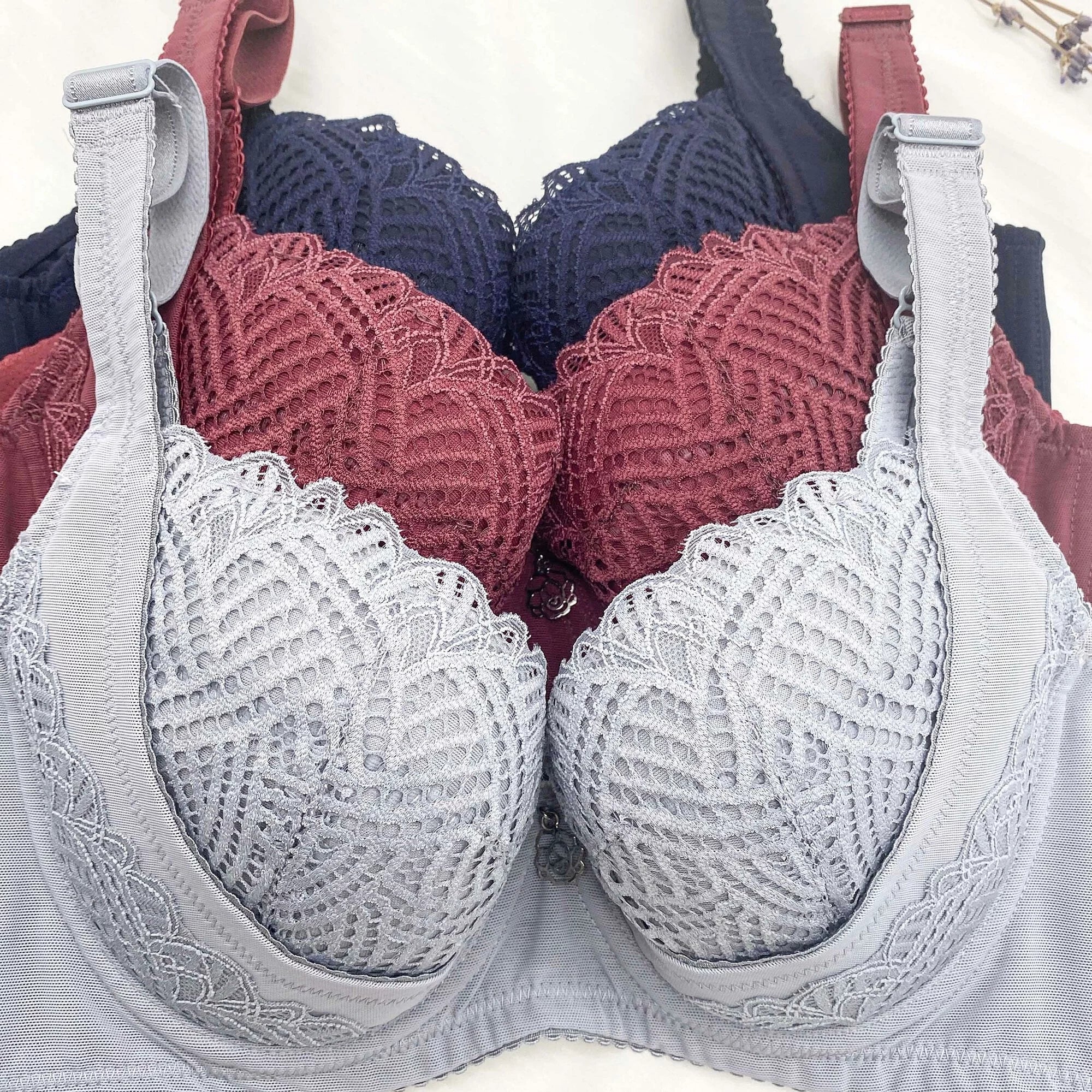 TF5626-蕾絲 透膚物料 皇牌功能內衣