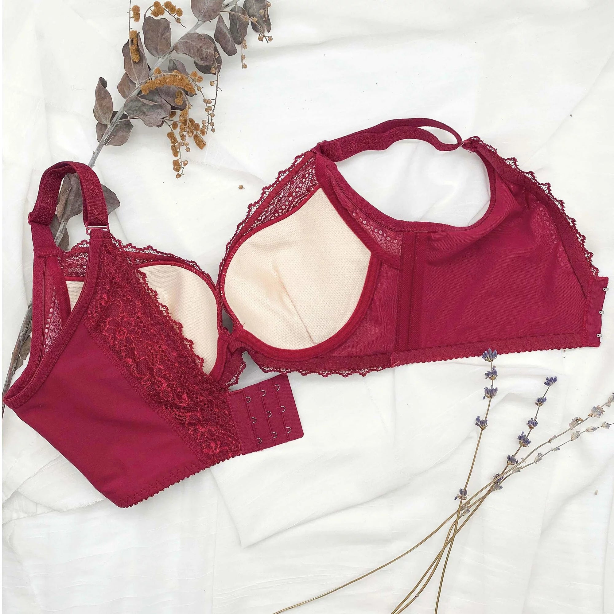 AF7832S - 軟鋼圈 高包覆 美胸內衣 Push Up Bra (套裝)