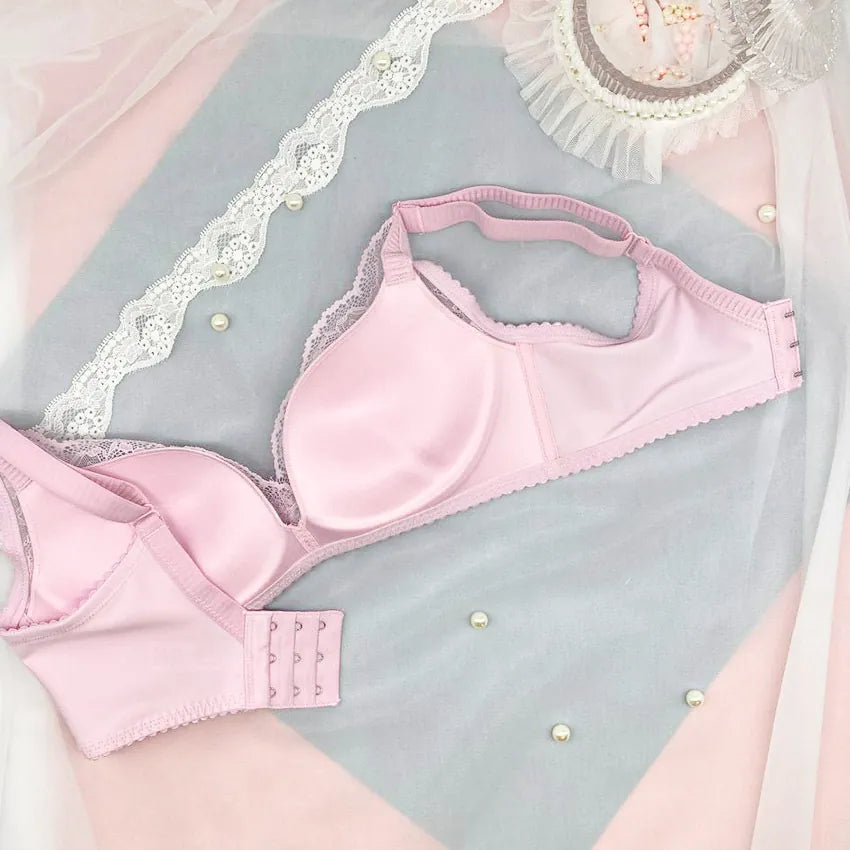 DB6379 - 煻果色系無鋼圈Push up bra