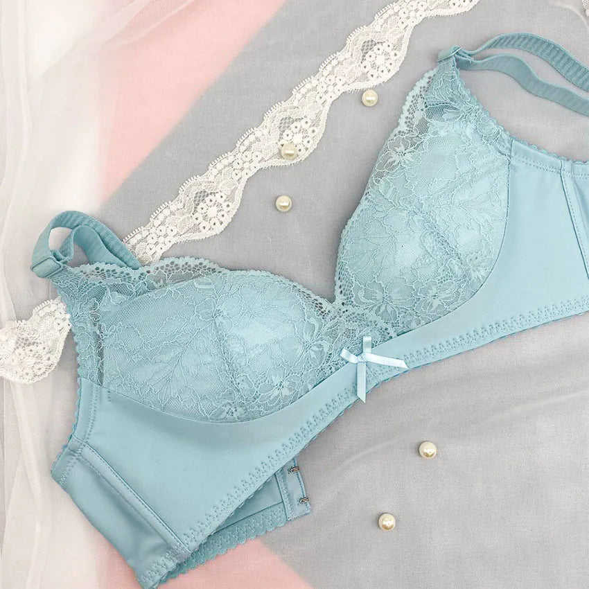 DB6379 - 煻果色系無鋼圈Push up bra