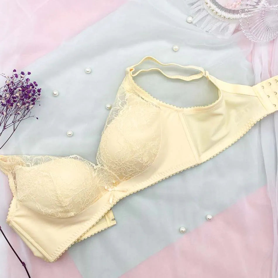 DB6379 - 煻果色系無鋼圈Push up bra