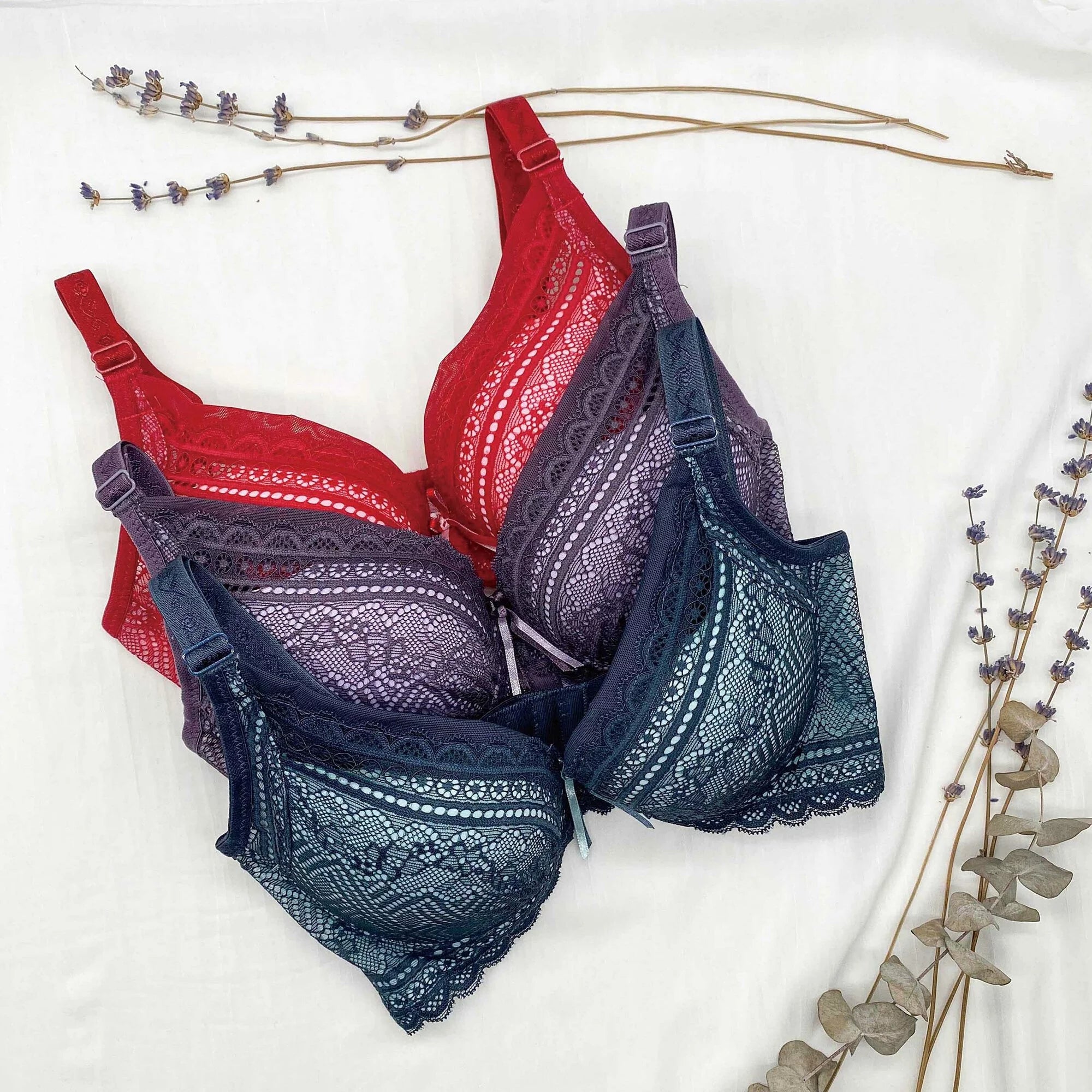 6967 - 辣辣升級超飽滿低脊心功能內衣 (套裝)