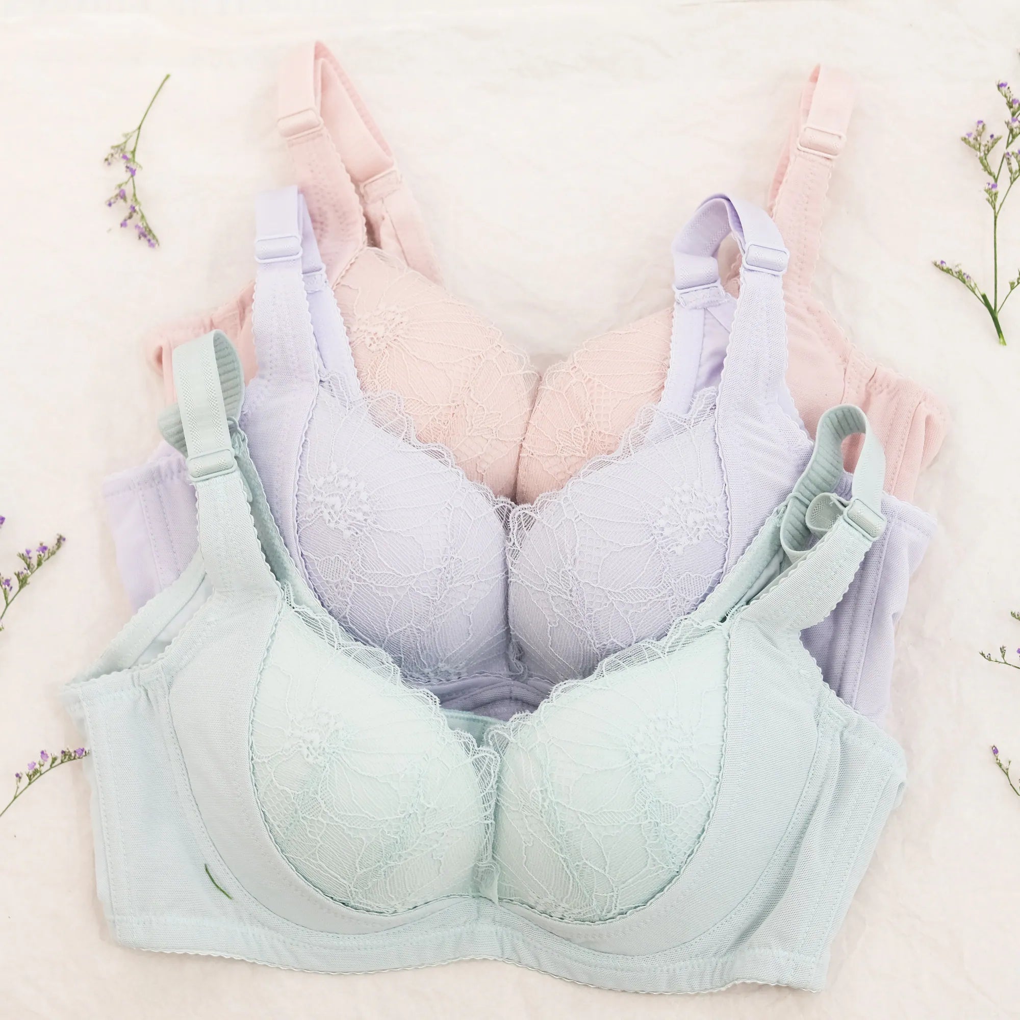 TF5716 - 柔感推捧軟鋼圈內衣