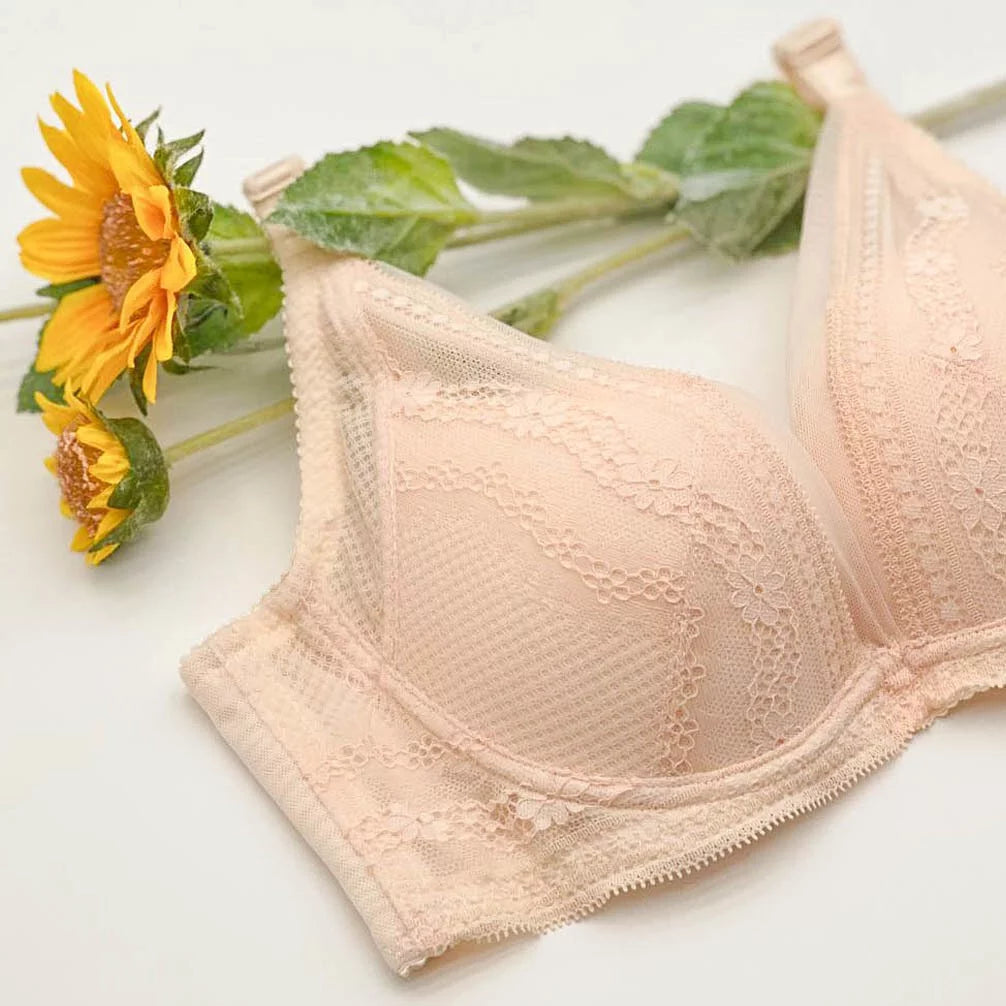 2601 - 深V集中 蕾絲性感內衣 Push Up Bra