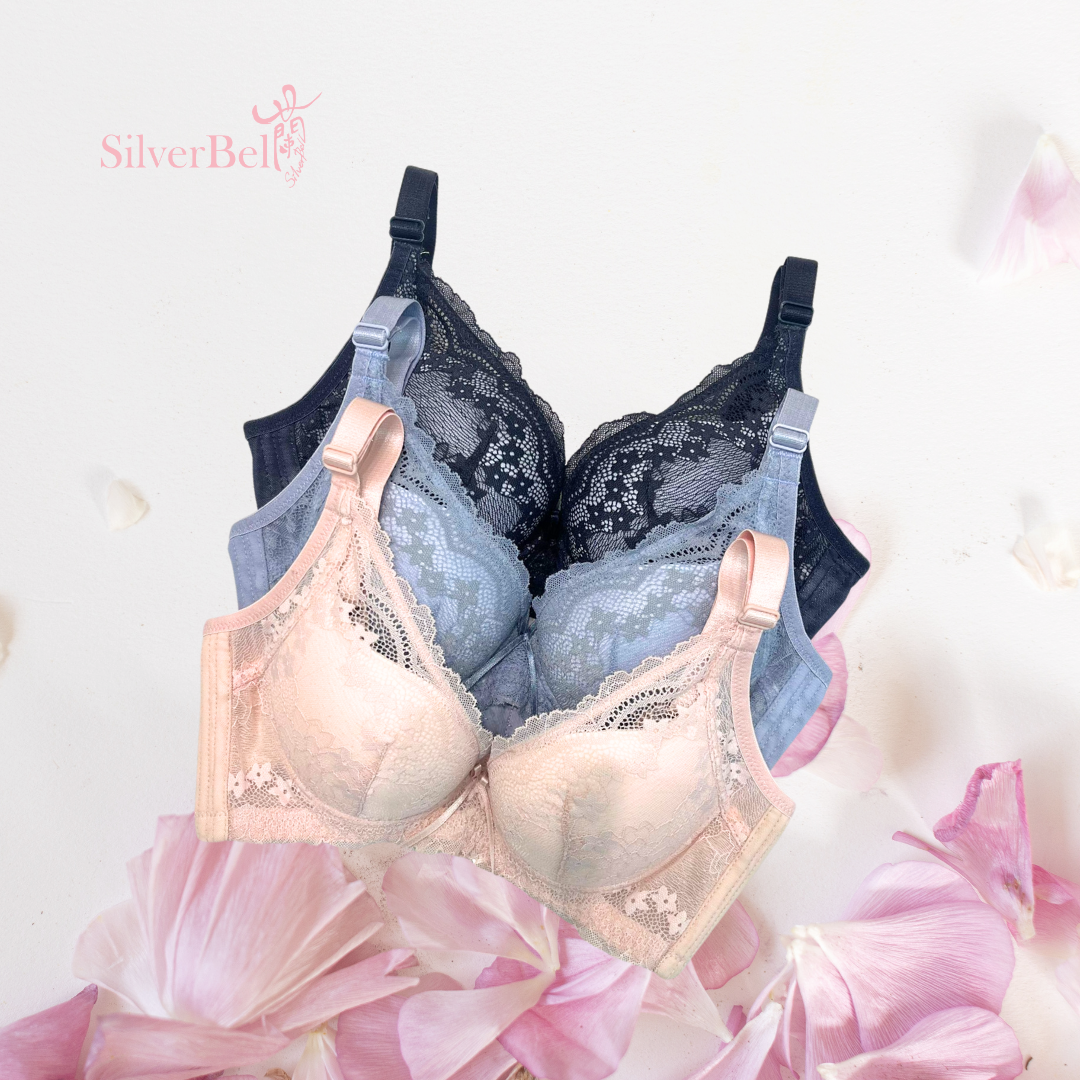 4202 甜美蕾絲水圍 Water Push Up Bra