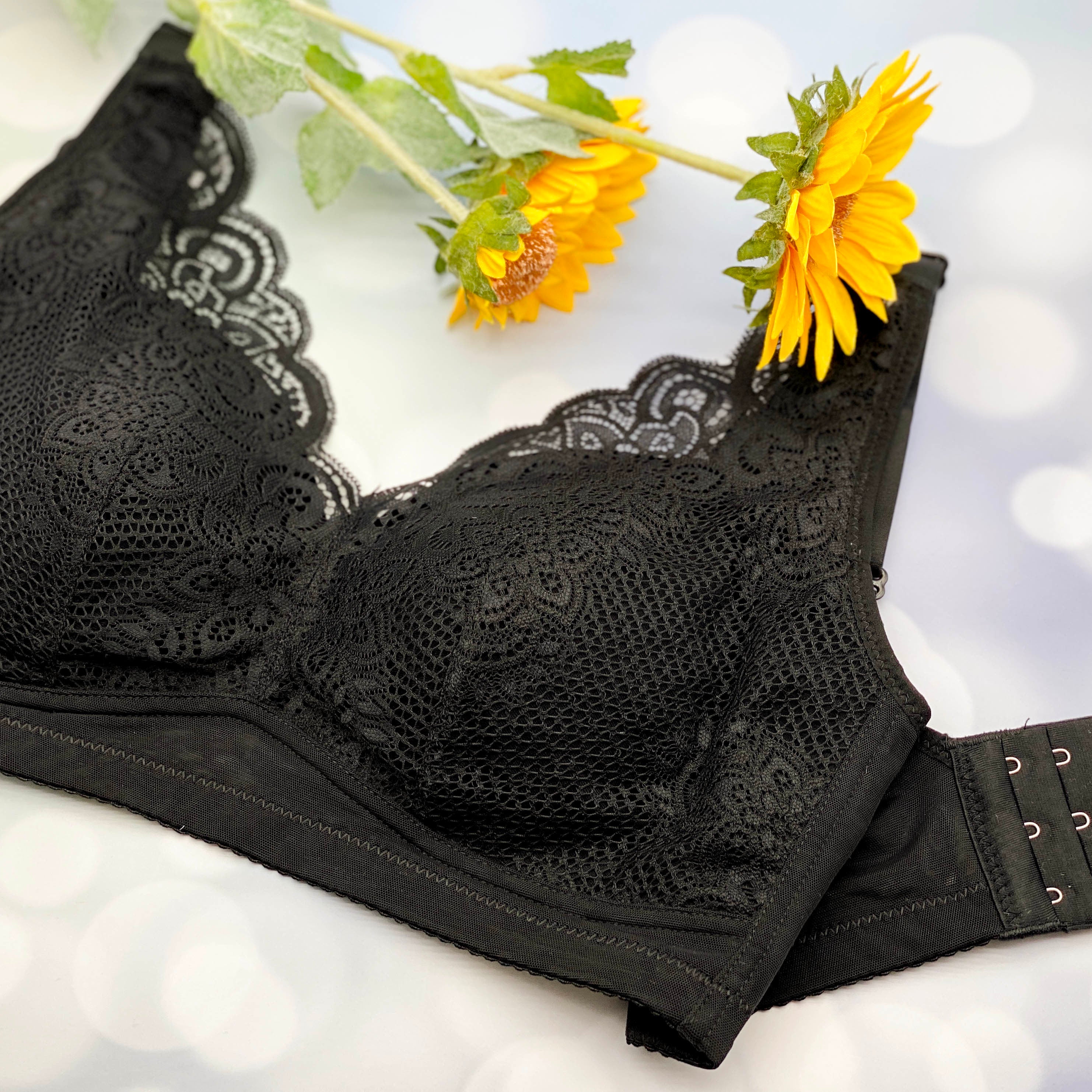 8007 - 深V性感 蘆薈纖維 無鋼圈 調整型內衣